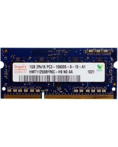 Hynix 1GB DDR3 Memory SO-DIMM 204pin PC3-10600S 1333MHz HMT112S6BFR6C-H9