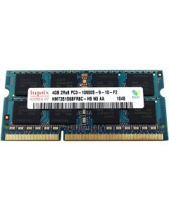 Hynix HMT351S6BFR8C-H9N0 DDR3-1333 SODIMM 4GB/512Mx64 Hynix Chip Notebook Memory - BULK (HMT351S6BFR8C-H9N0)